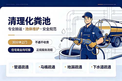 佛山清理化粪池